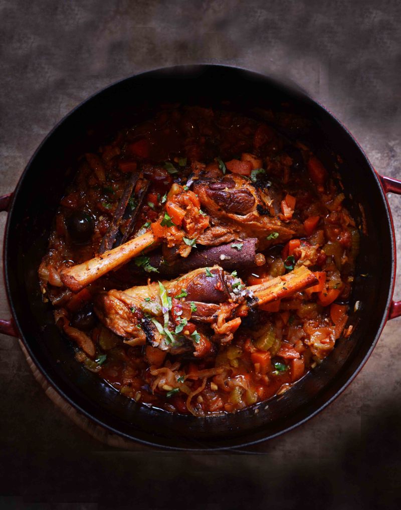 Lamb and Chickpea Stew (Maraq)
