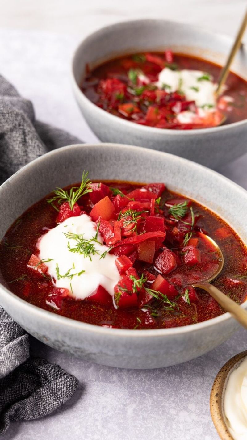 Classic Ukrainian Borscht