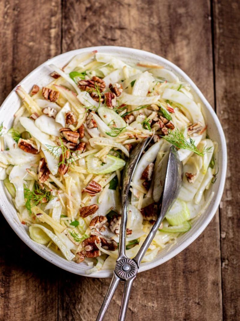 Apple and Fennel Coleslaw