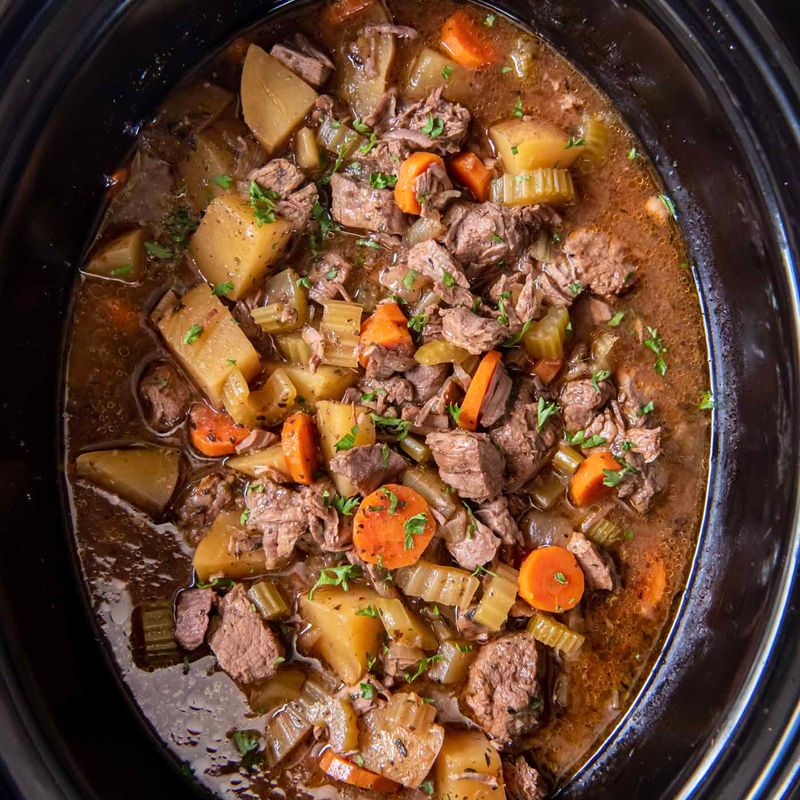 Classic Slow Cooker Beef Stew