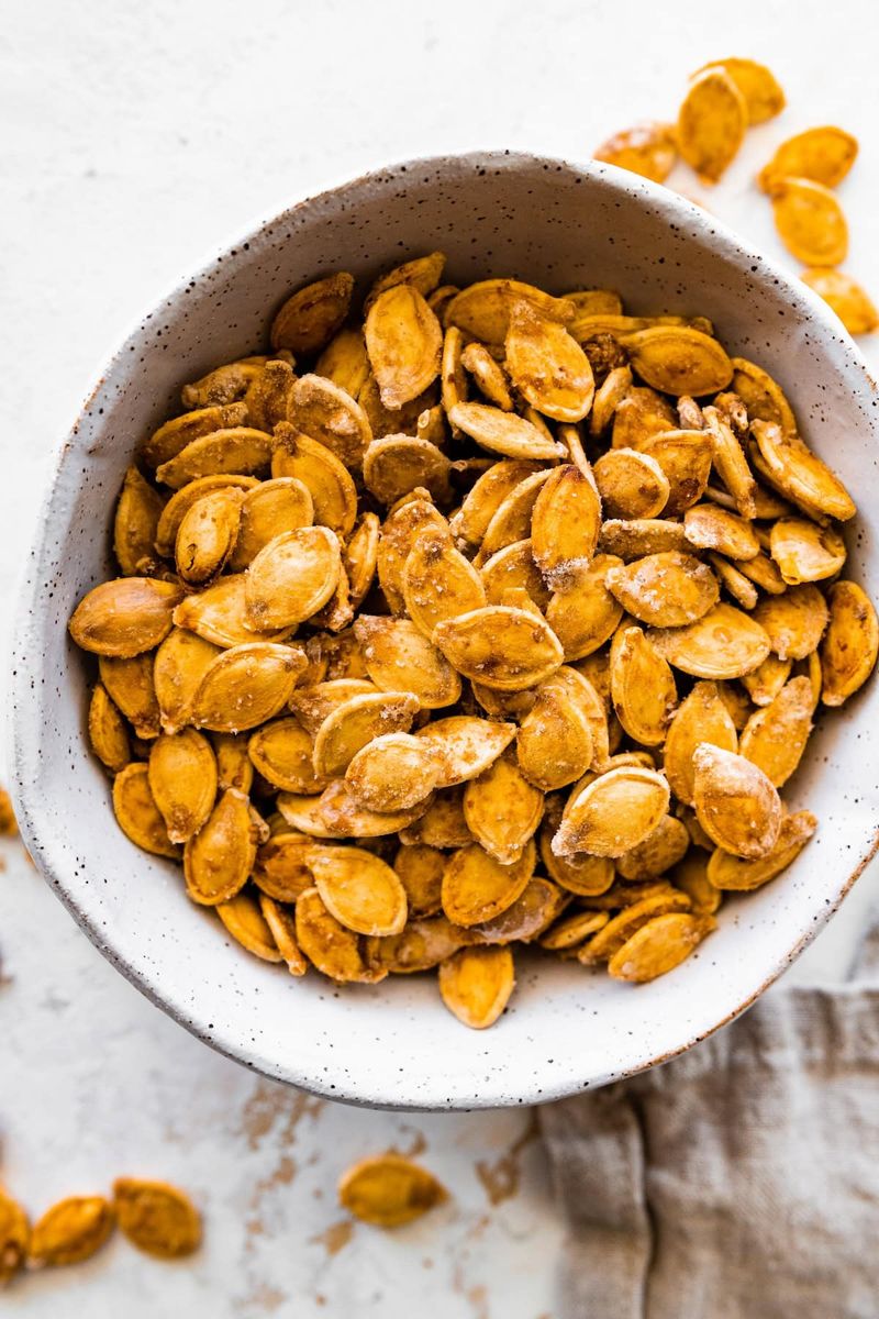 Roasted Pumpkin Seeds with Sea Salt