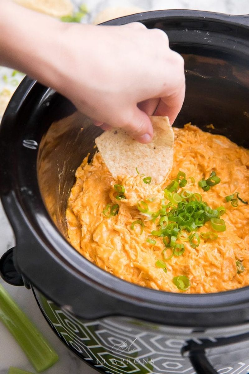Slow Cooker Buffalo Chicken Dip