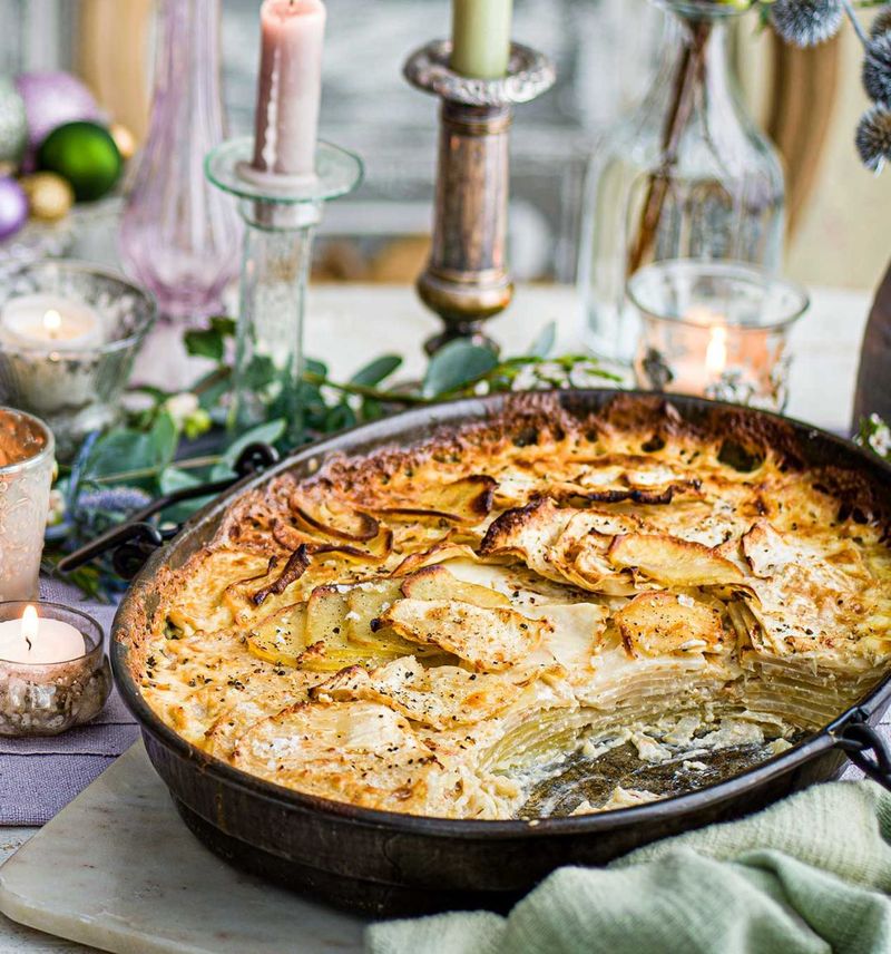 Celeriac and Potato Casserole