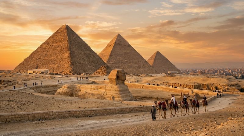 Pyramids of Giza, Egypt