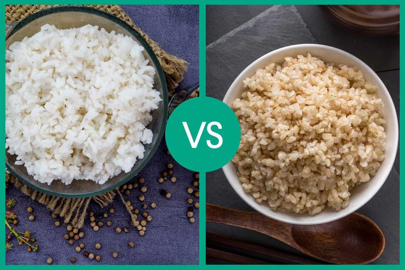 Replace White Rice with Brown Rice or Quinoa