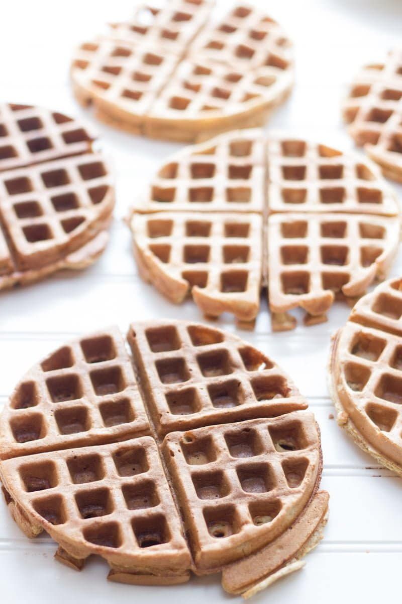 Batch Cook Pancakes or Waffles on Weekends