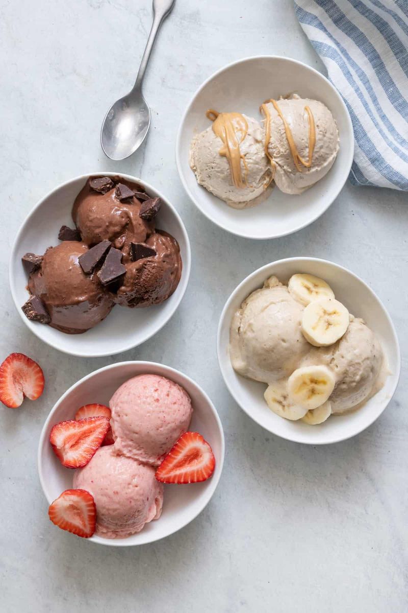 Frozen Banana Nice Cream