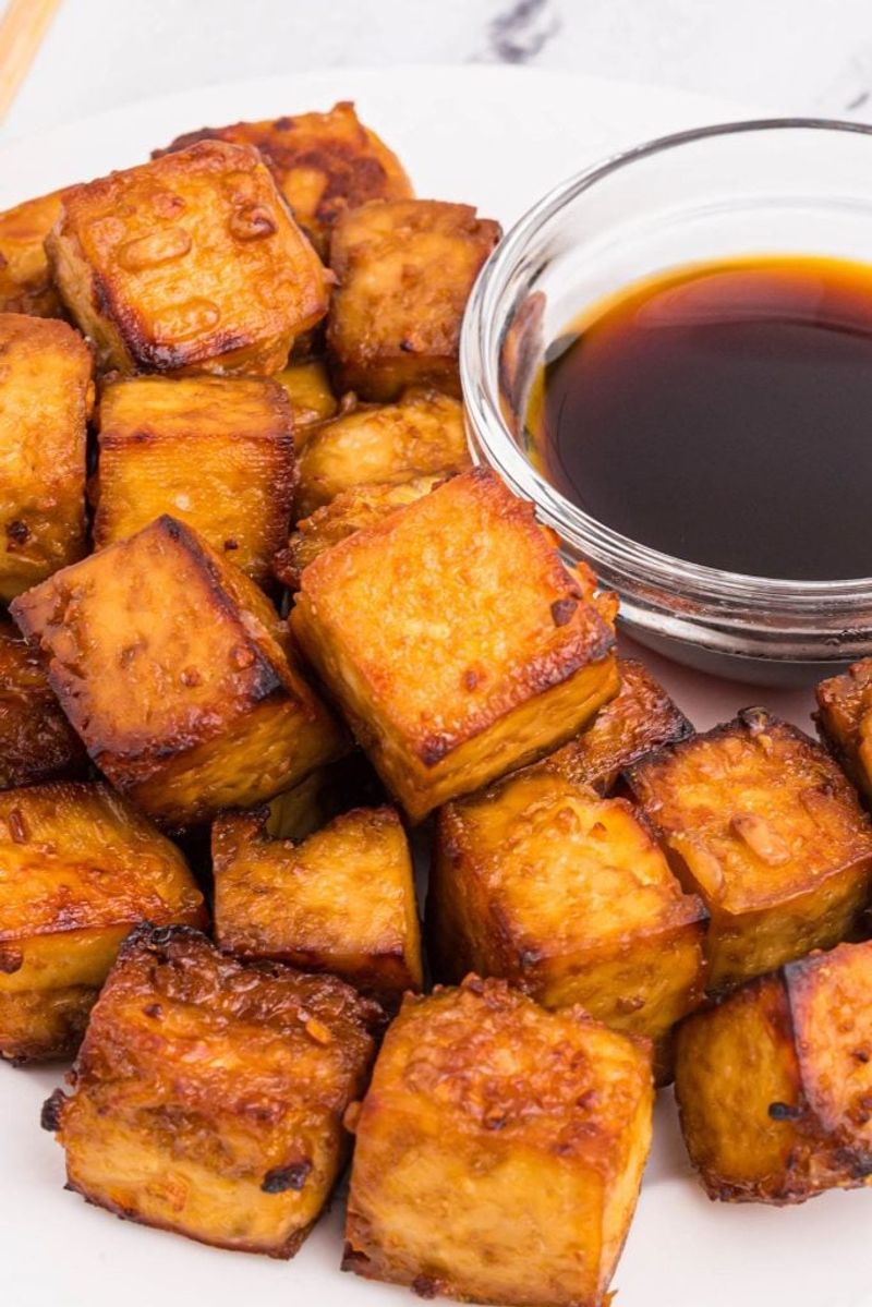 Air Fryer Tofu Bites