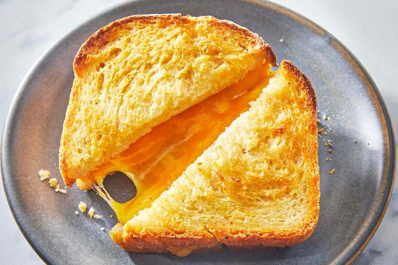 Air Fryer Grilled Cheese Sandwich