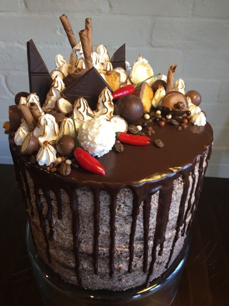 Spicy Chocolate Chili Cake - Mexico