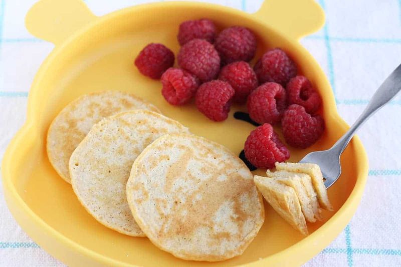 Cottage Cheese Mini Pancakes