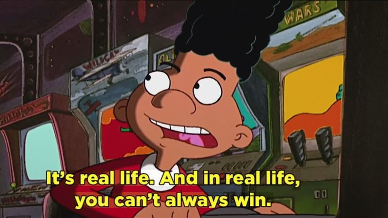In Real Life, You Can't Always Win - Gerald, Hey Arnold!