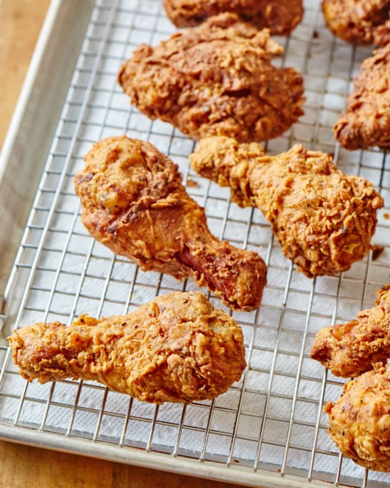 Coat Food in Cornstarch Instead of Flour