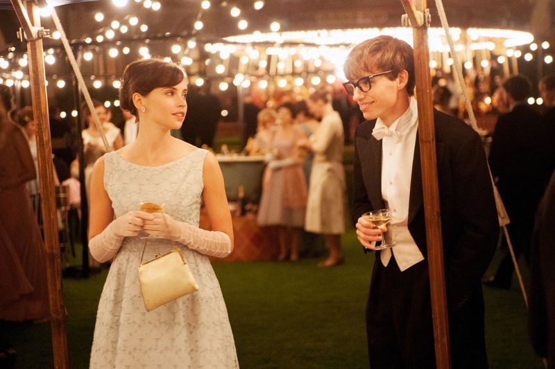 Eddie Redmayne and Felicity Jones in The Theory of Everything (2014)