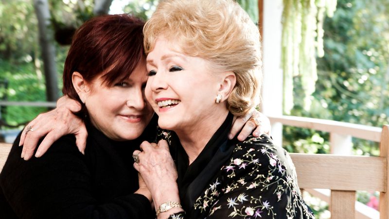 Carrie Fisher and Debbie Reynolds in Bright Lights (2016)