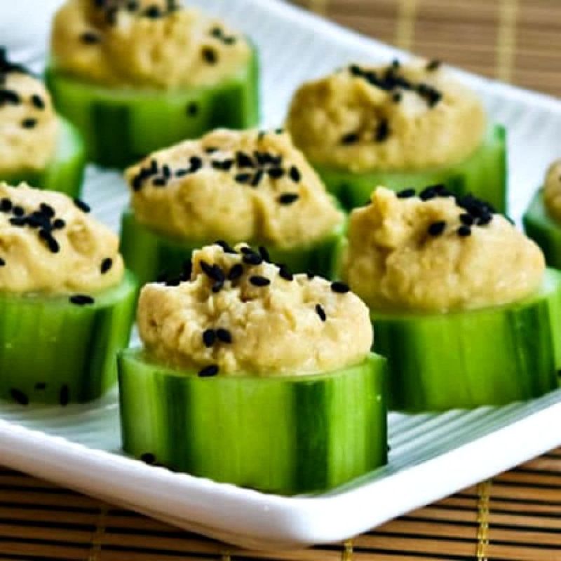 Hummus and Veggie Bites