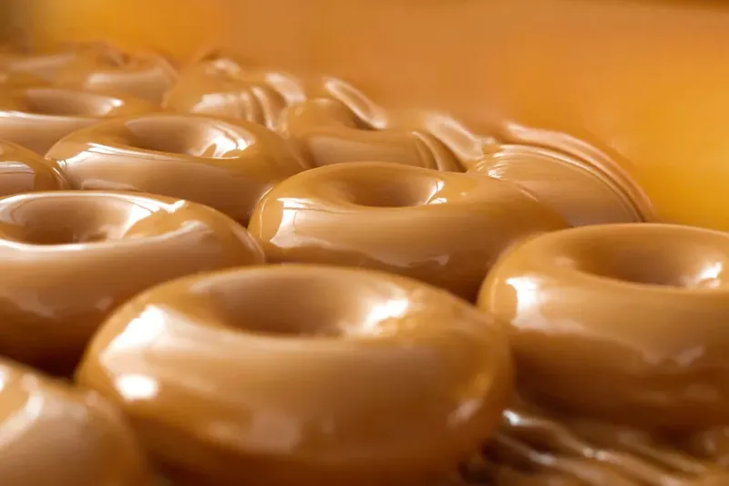 Salted Caramel Doughnuts