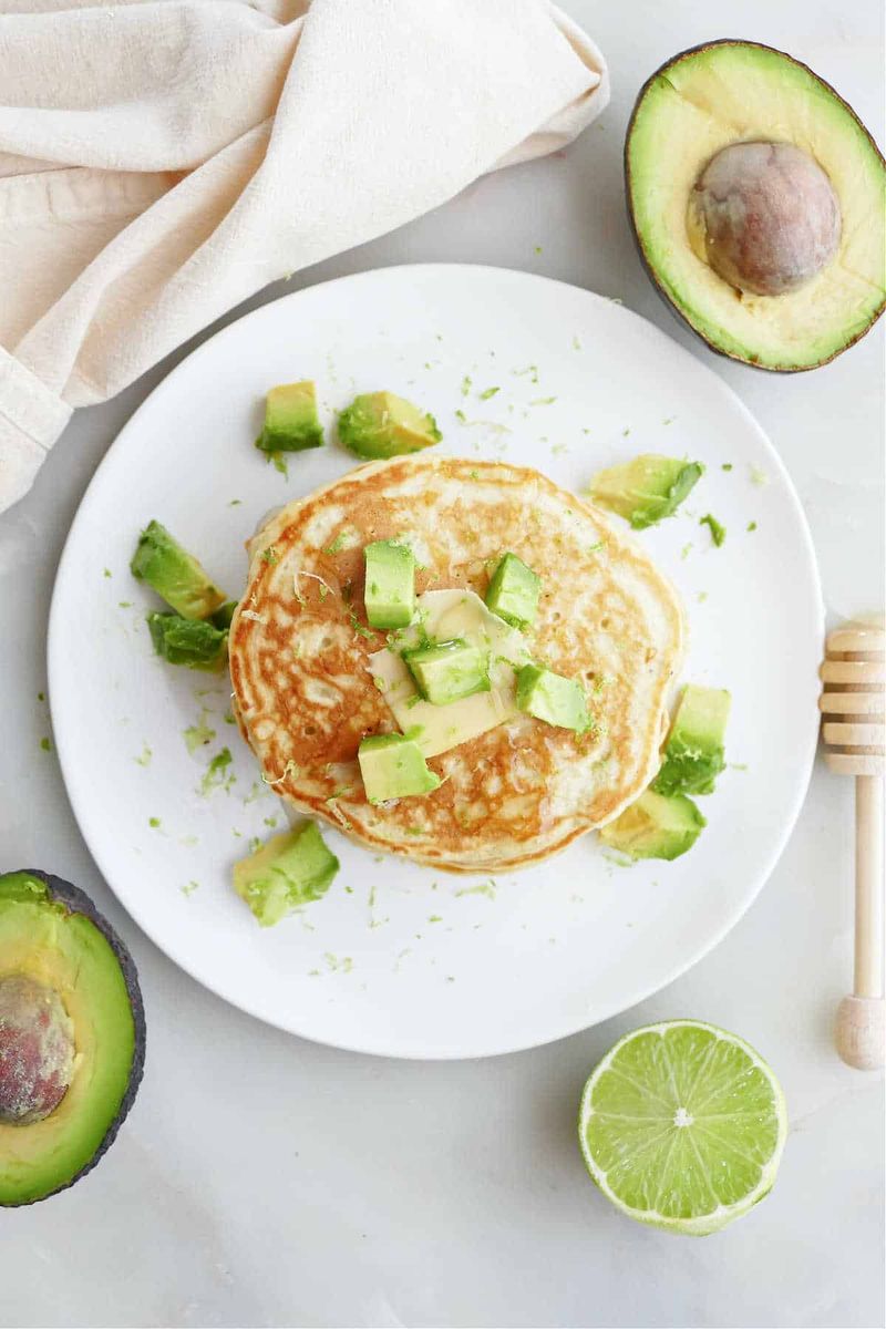 Avocado Mini Pancakes