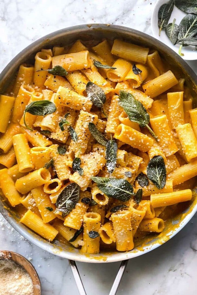 Pumpkin and Sage Pasta