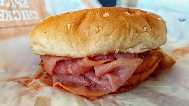 Hardee's Hot Ham 'N' Cheese