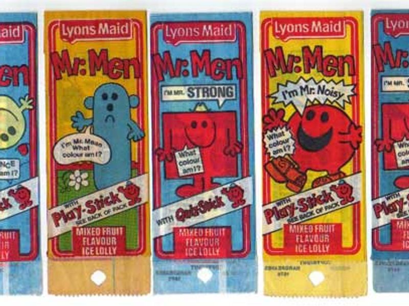 Mister Men Ice Lollies