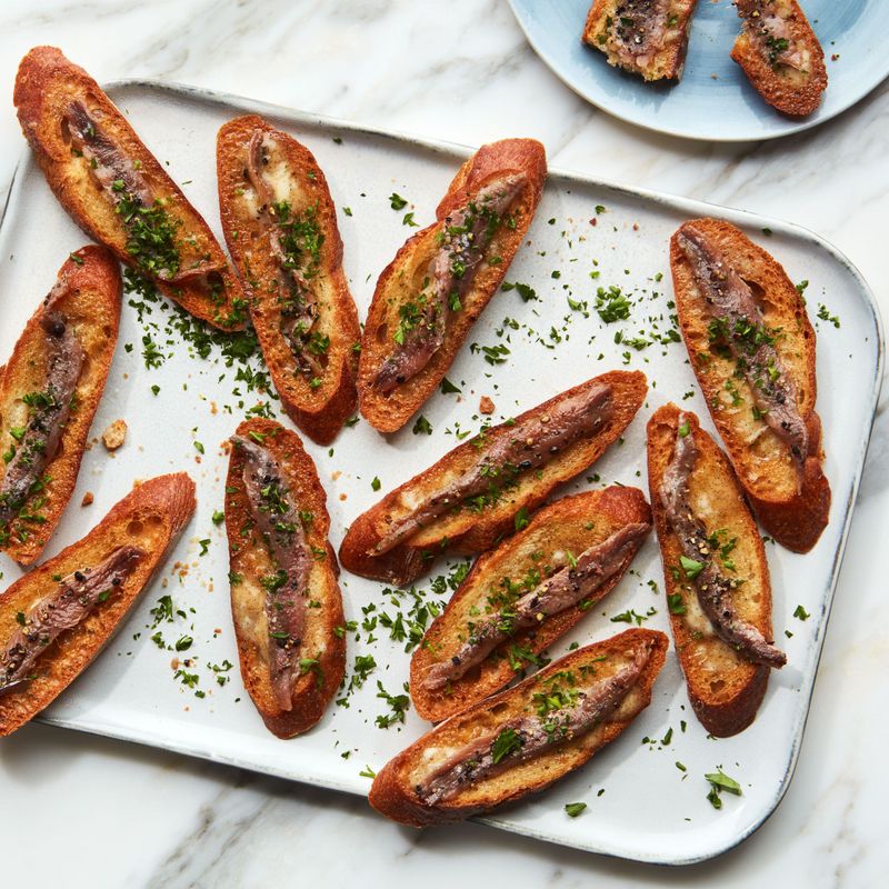 Anchovy Toast