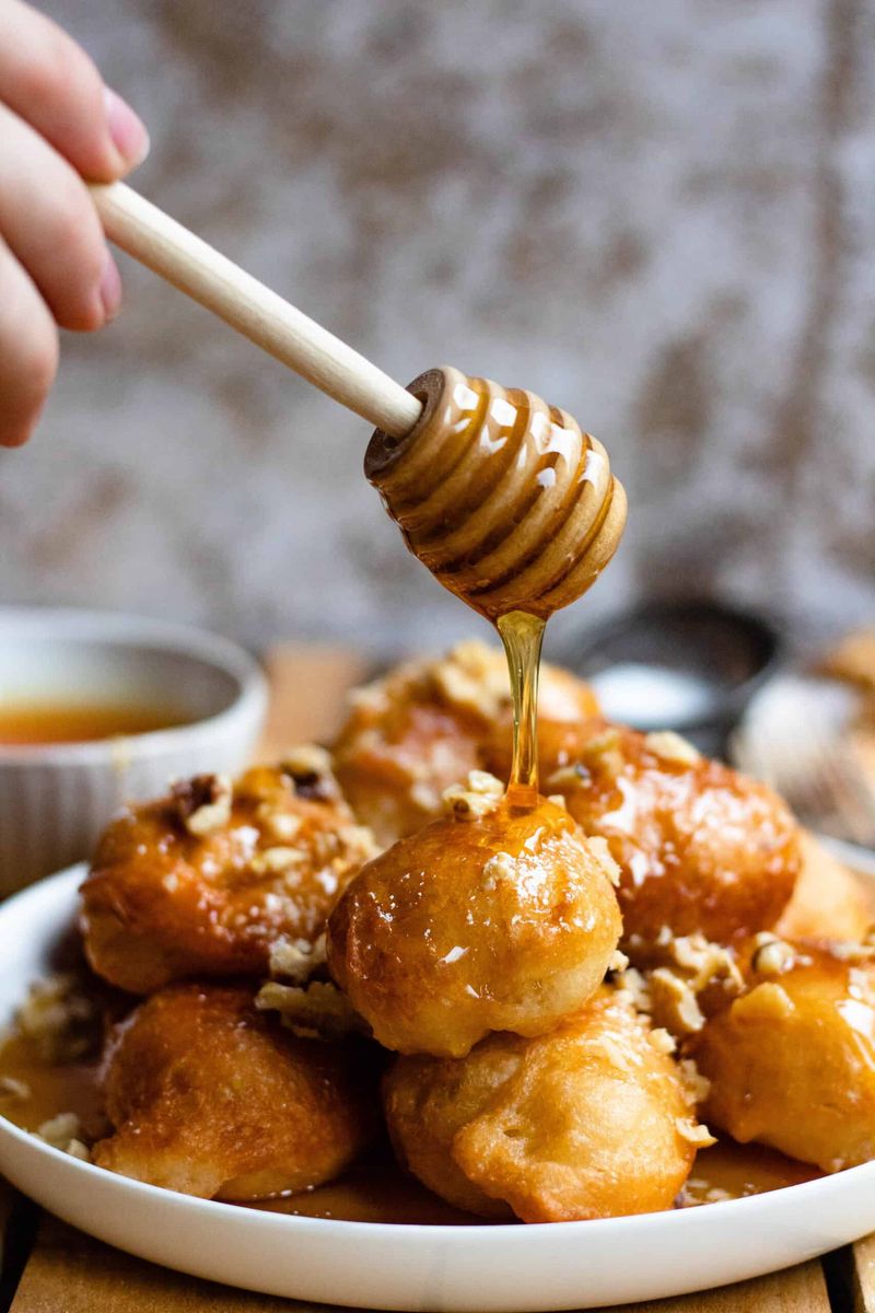Loukoumades (Greek Honey Doughnuts)