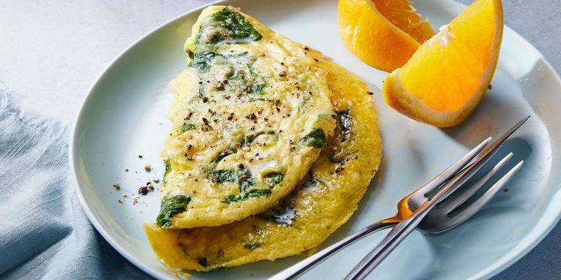 Veggie-Packed Egg White Omelette