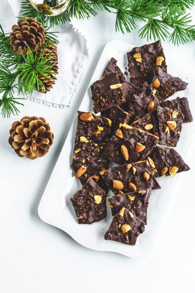 Dark Chocolate and Almonds