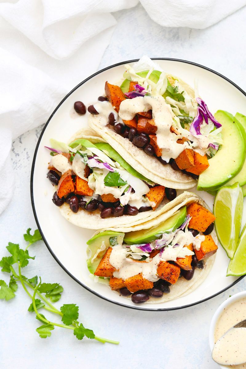 Black Bean and Sweet Potato Tacos