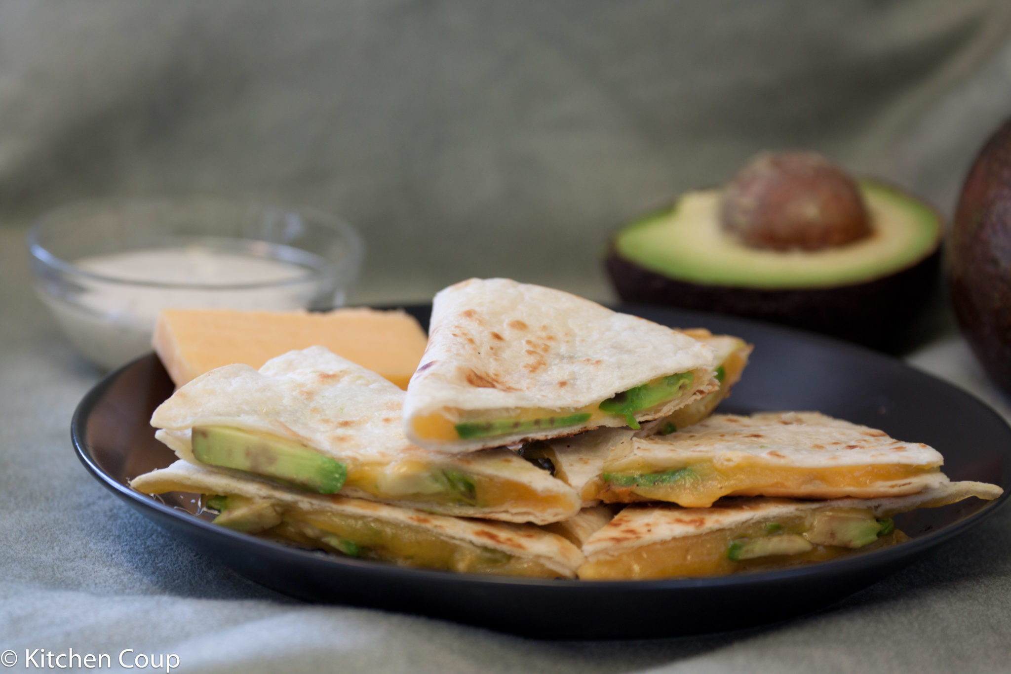 Avocado Quesadillas