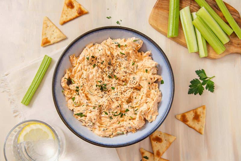 No-Bake Buffalo Chicken Dip
