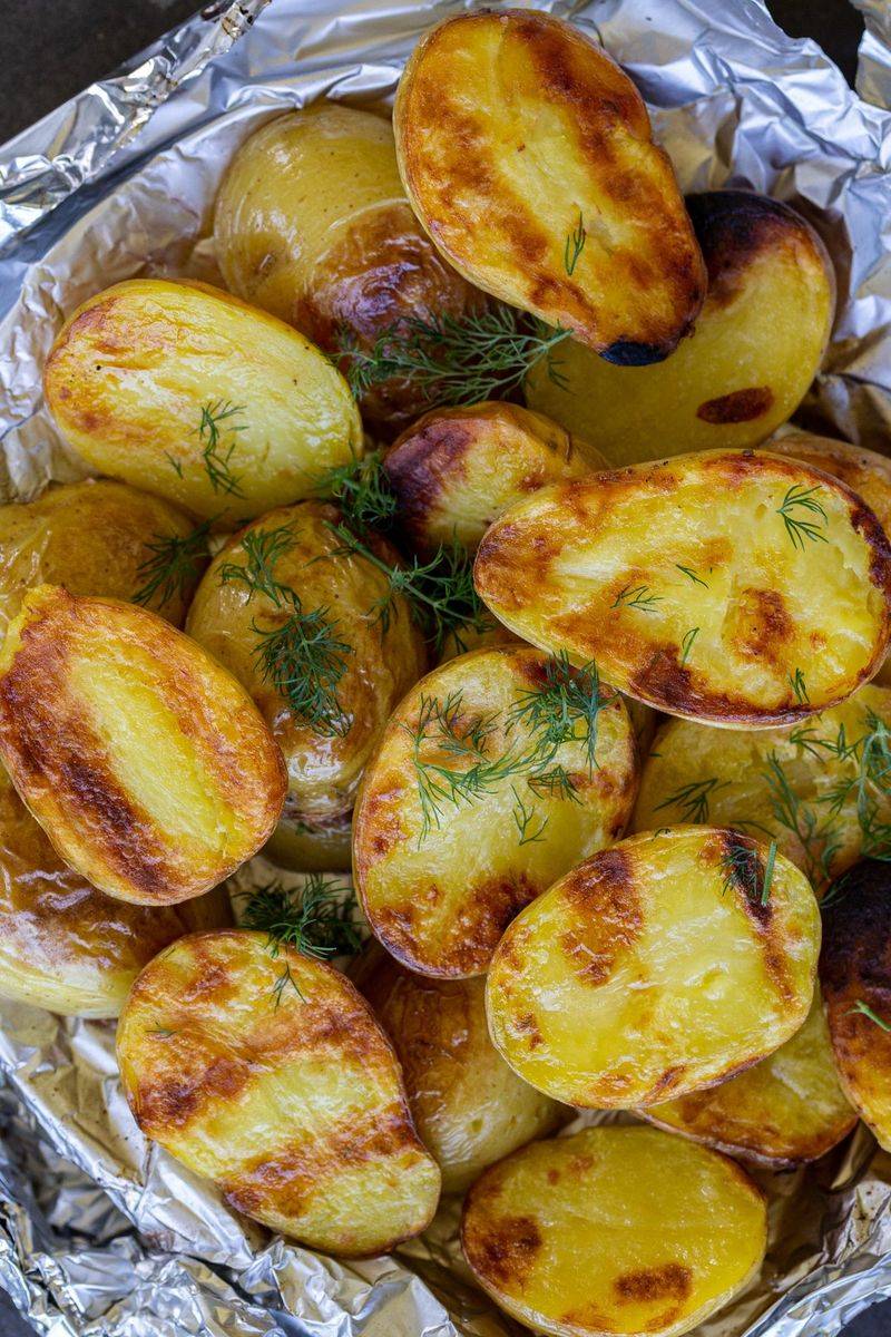 Foil Packet Potatoes
