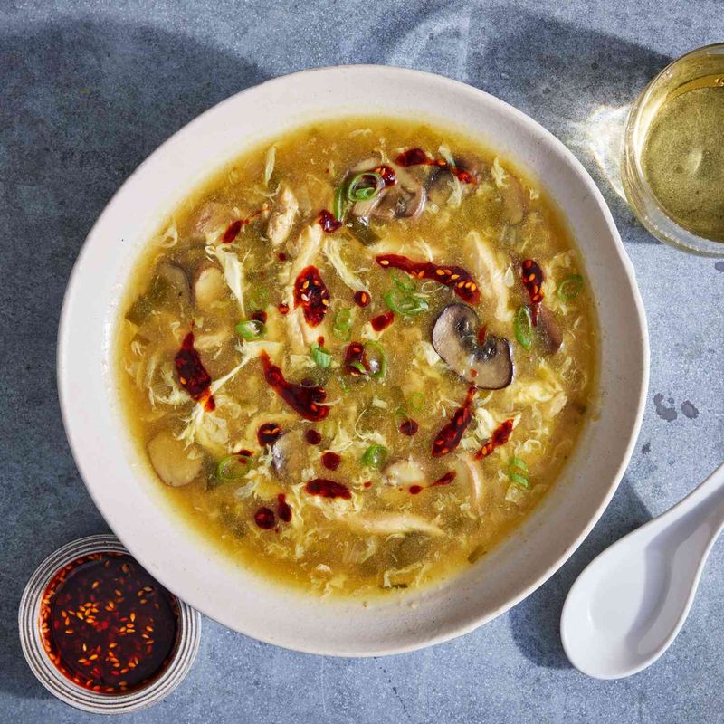 Spicy Egg Drop Soup