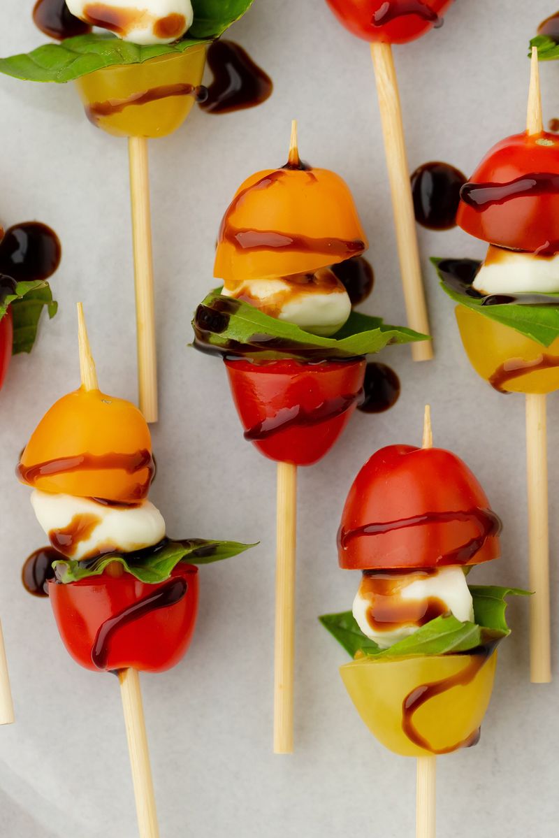 Mini Caprese Skewers