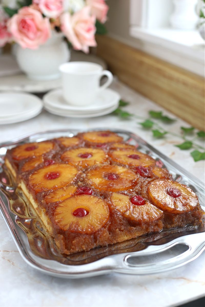 Pineapple Upside-Down Cake
