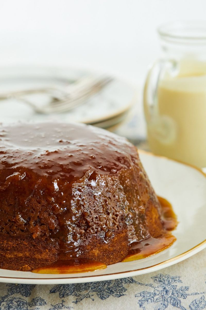 Steamed Treacle Pudding