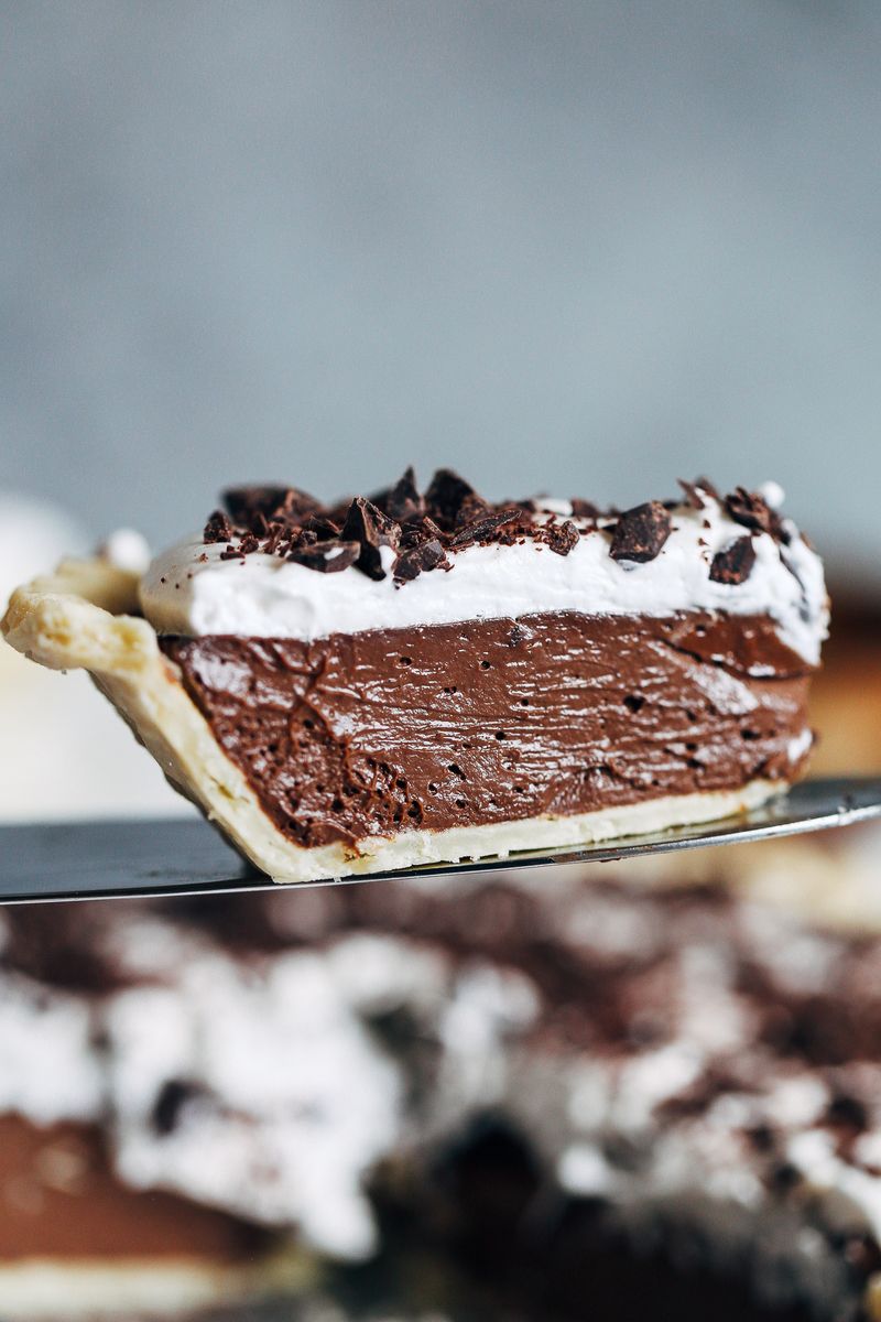 Tofu Chocolate Silk Pie