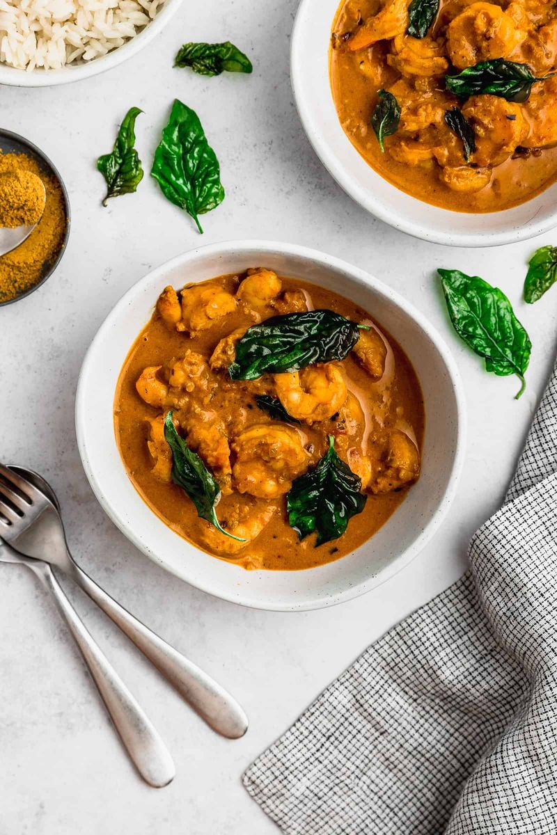Prawn and Sweet Potato Coconut Stew