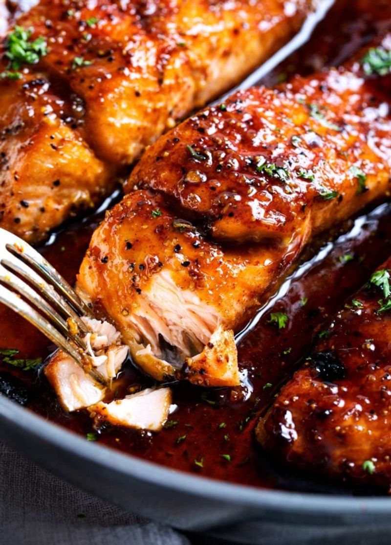 One-Pan Honey Garlic Salmon