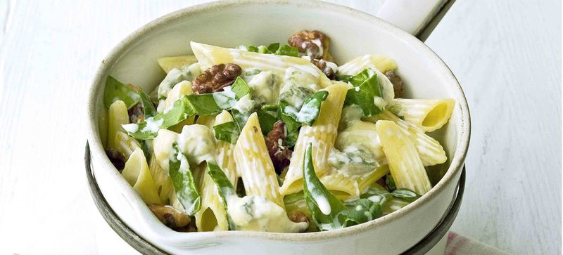 Creamy Walnut and Gorgonzola Penne