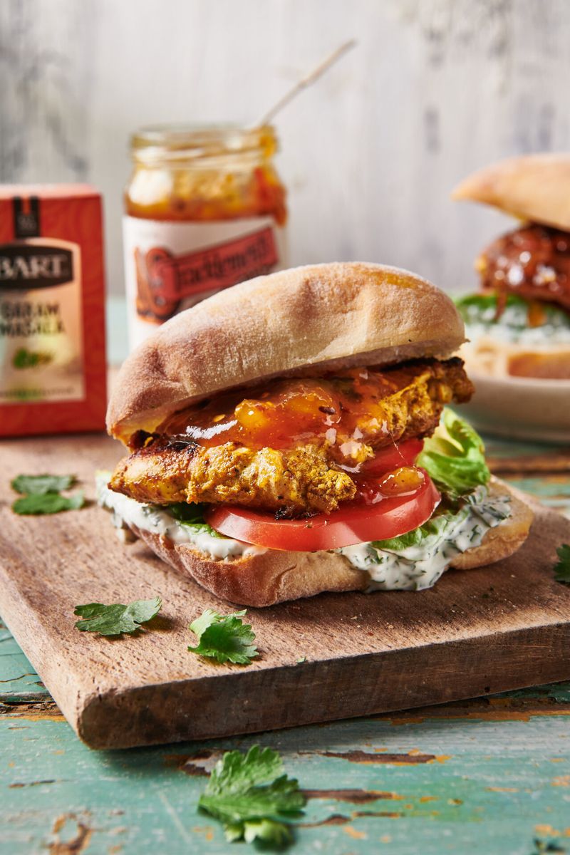 Chicken and Mango Chutney Sandwich
