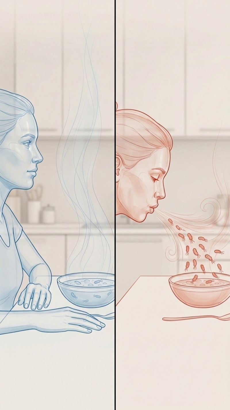 Cooling Hot Food Faster by Blowing on It