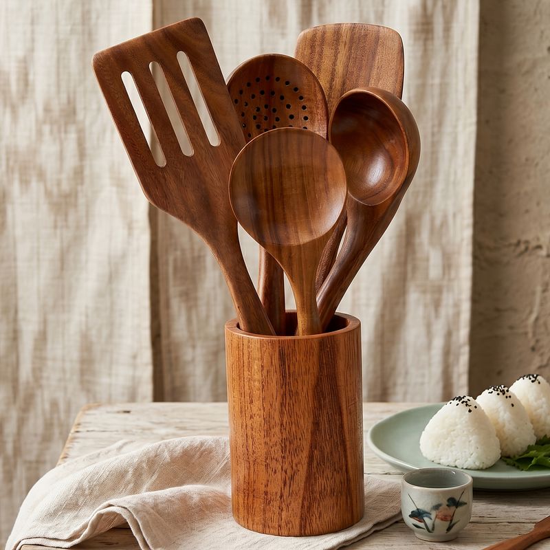Wooden Spoons and Spatulas