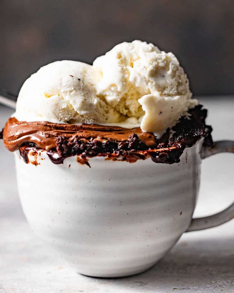 Nutella Mug Cake