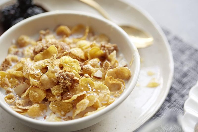 Whole Grain Cereal with Low-Fat Milk
