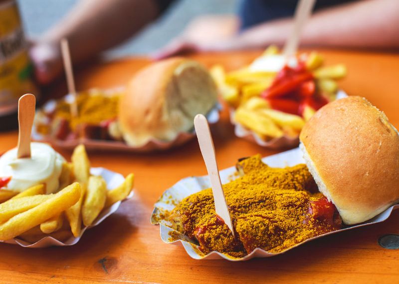 Currywurst in a Brotchen - Germany