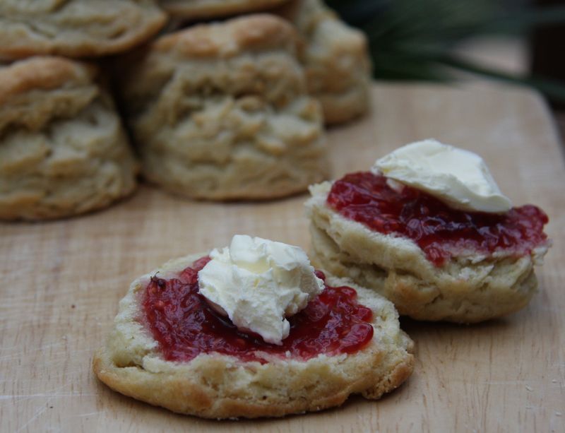 Scones with Clotted Cream and Jam