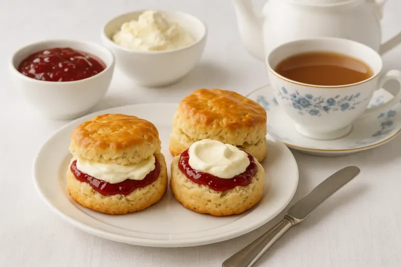 Cream Tea with Scones