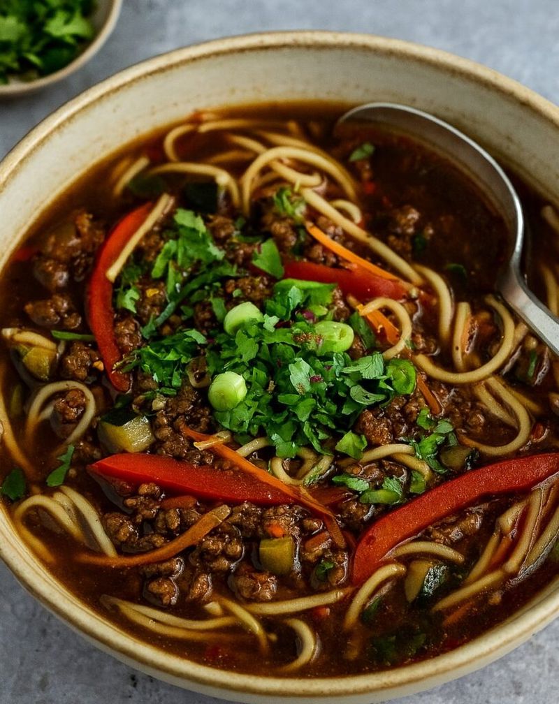Beef Soup with Noodles
